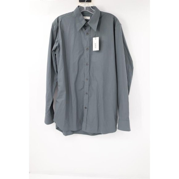 Dries Van Noten Other - NWT Dries Van Noten Dress Shirt Mens 50 Cadogan M.W. Gray Long Sleeve Button Up